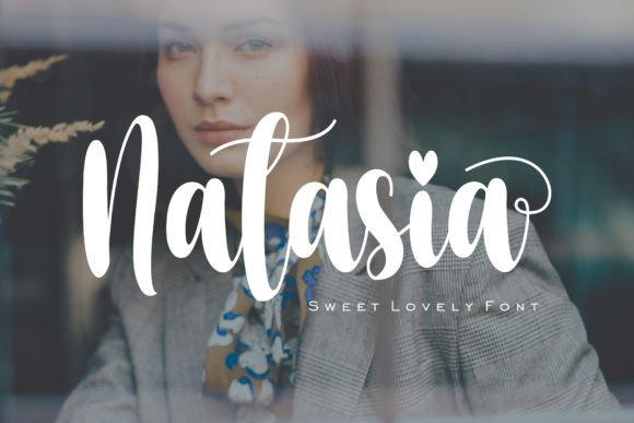 Natasia Font Poster 7