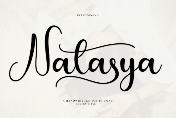 Natasya Font Natasya Font Poster 1