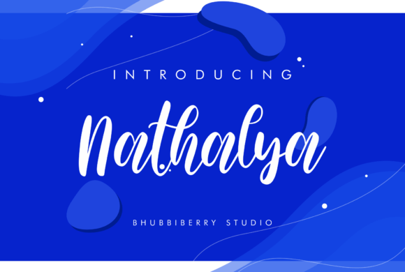 Nathalya Font Nathalya Font Poster 1