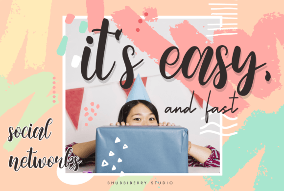 Nathalya Font Poster 8