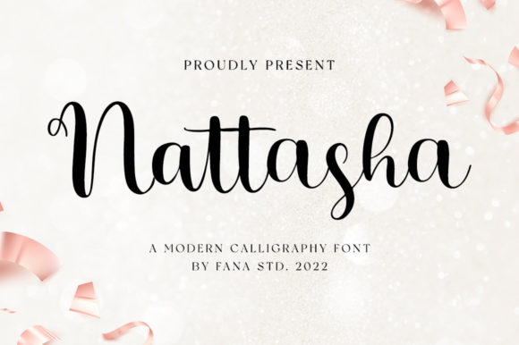 Nattasha Font Poster 1