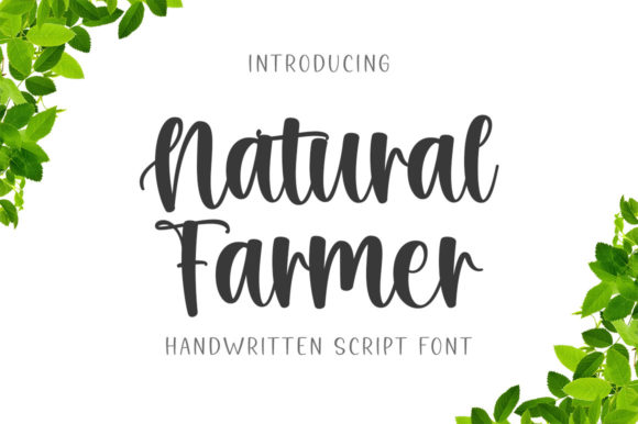 Natural Farmer Font Poster 1