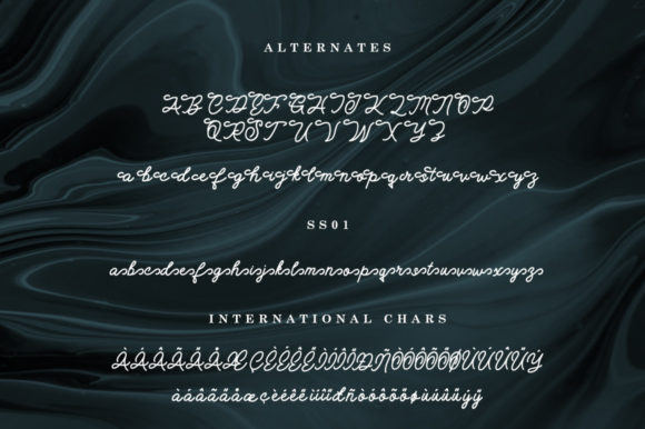 Nature Adventure Font Poster 11
