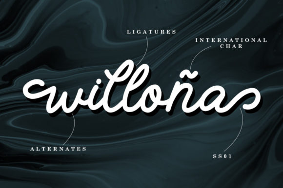 Nature Adventure Font Poster 12