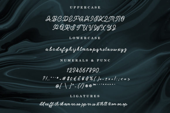 Nature Adventure Font Poster 10