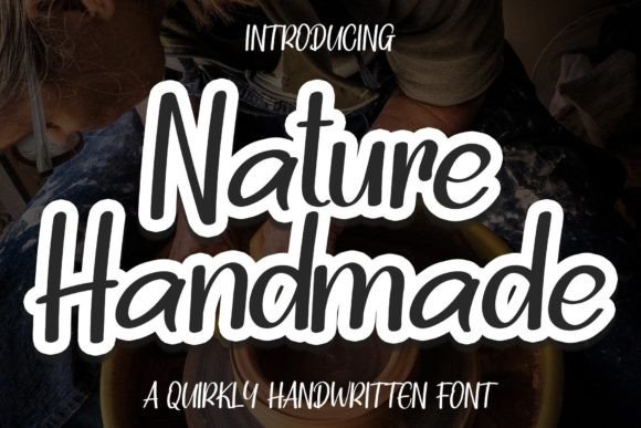 Nature Handmade Font Poster 1