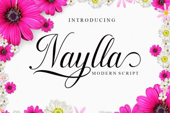 Naylla Font Poster 1