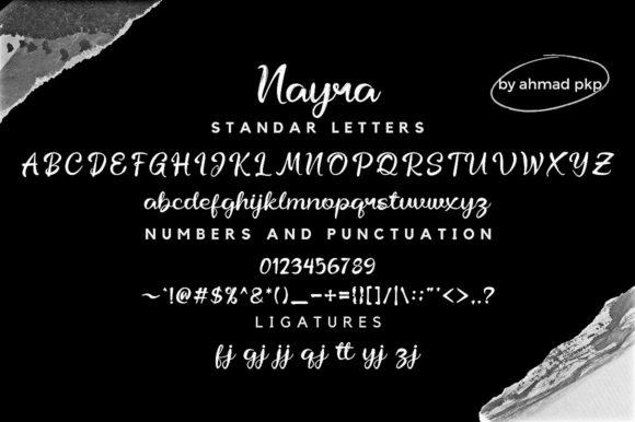 Nayra Font Poster 8