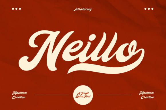 Neillo Font Poster 1