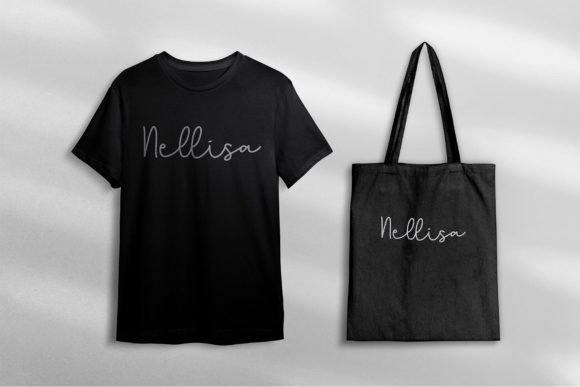 Nellisa Font Poster 3