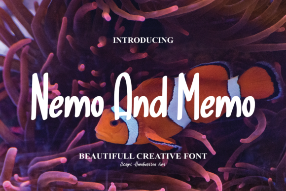 Nemo and Memo Font Poster 1