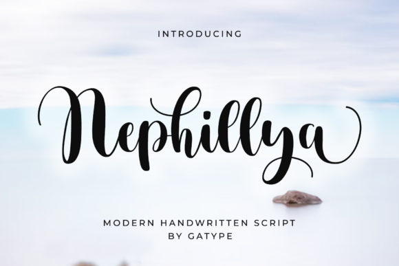 Nephillya Font Poster 1