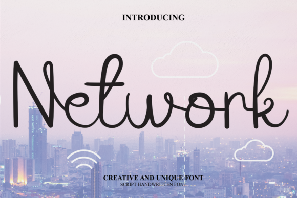Network Font Poster 1