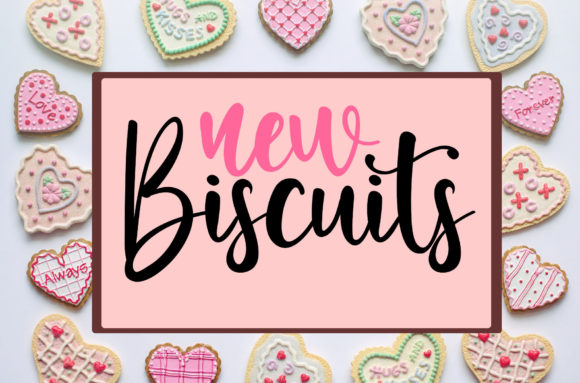 New Biscuits Font Poster 1