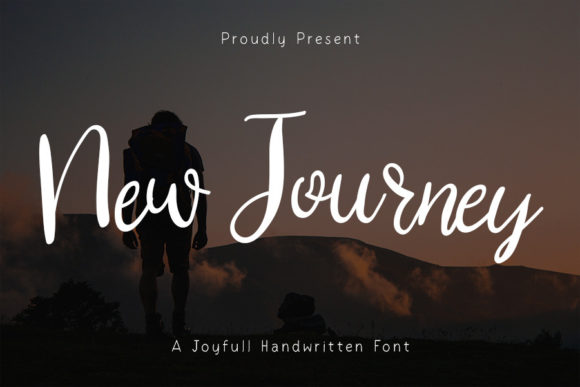 New Journey Font Poster 1