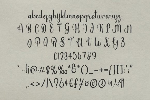 New Spirite Font Poster 3