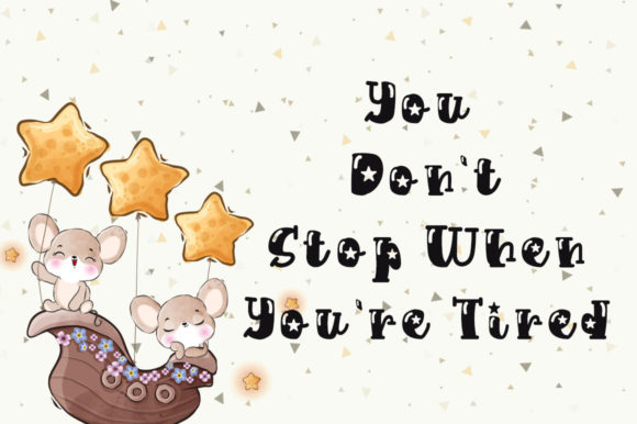 New Star Font Poster 2