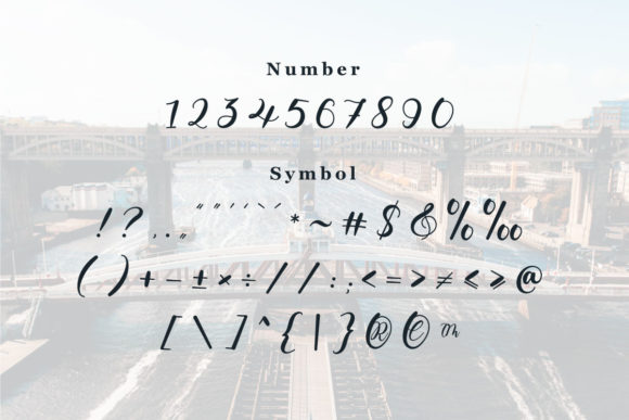 Newcastle Font Poster 7