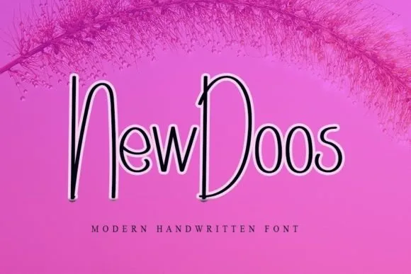Newdoos Font Newdoos Font Poster 1