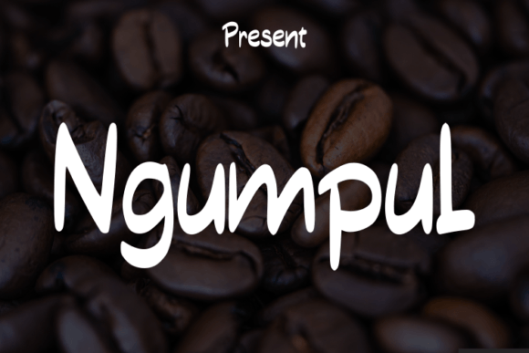 Ngumpul Font Poster 1