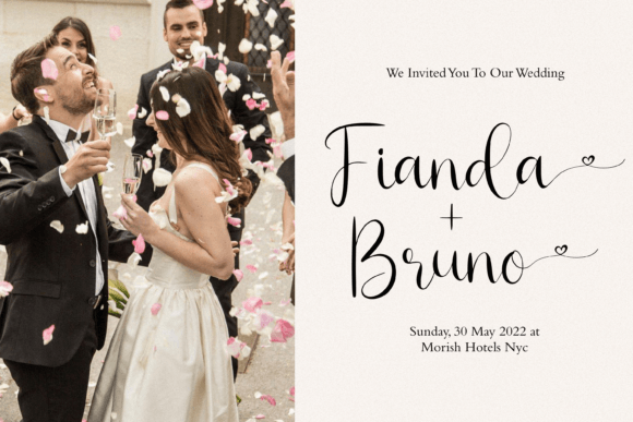 Nicola Aquine Font Poster 4