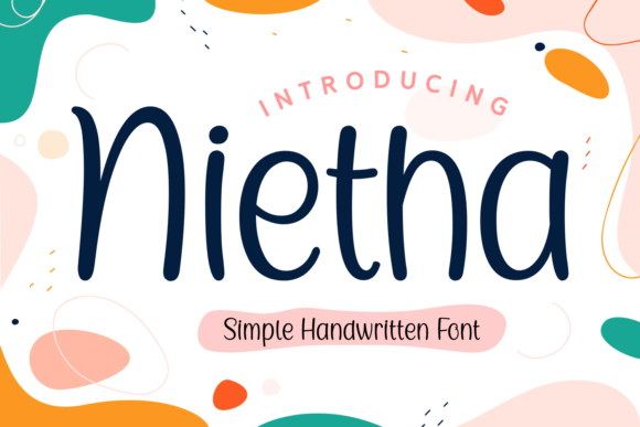 Nietha Font Nietha Font Poster 1