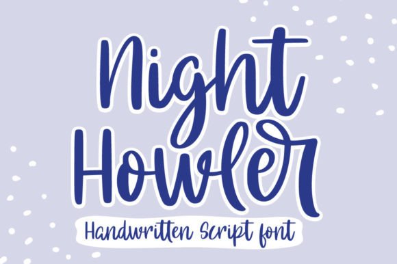 Night Howler Font Poster 1