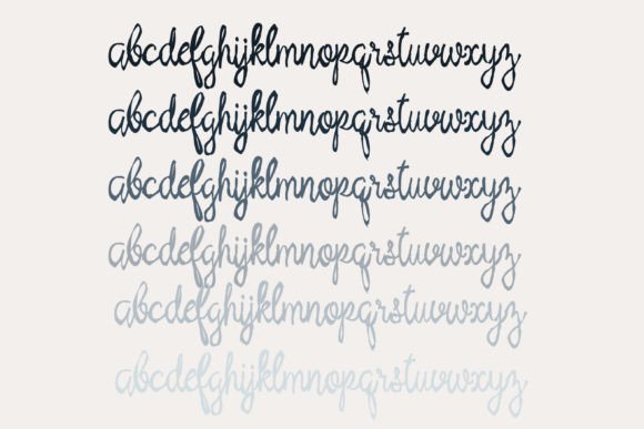 Nightmarish Font Poster 5
