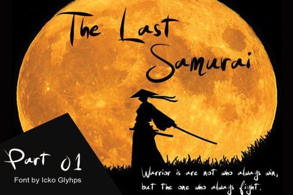 Ninja Boys Font Poster 3