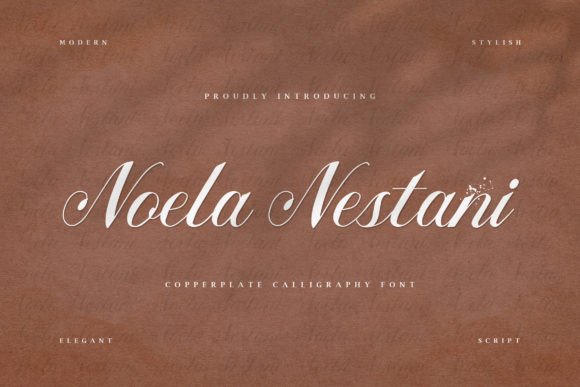 Noela Nestani Font Poster 1