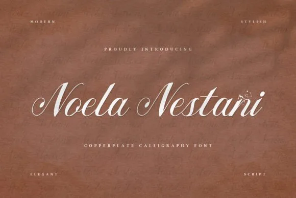 Noela Nestani Font Poster 1