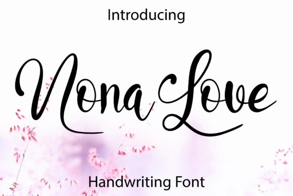 Nona Love Font Poster 1