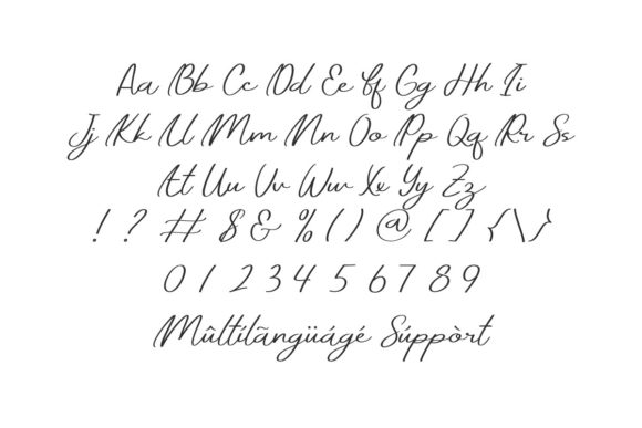 North Sweet Font Poster 4