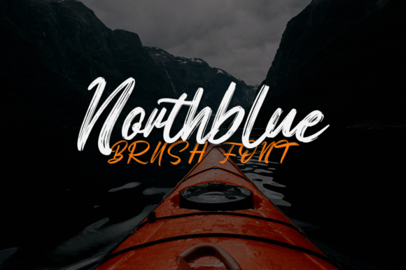 Northblue Font Poster 1