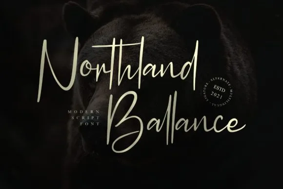 Northland Ballance Font Northland Ballance Font Poster 1