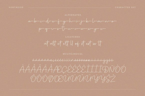 Northside Font Poster 8