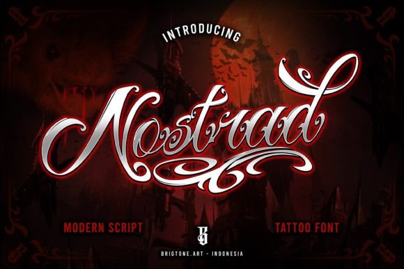 Nostrad Font Poster 1