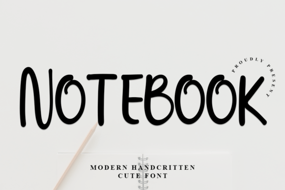Notebook Font