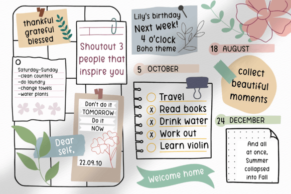 Notebook Font Poster 5