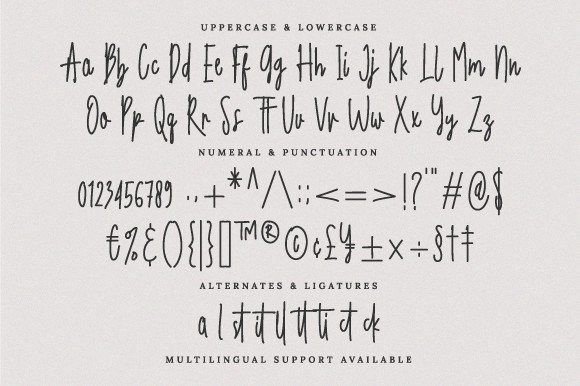 Nothing Matter Font Poster 10