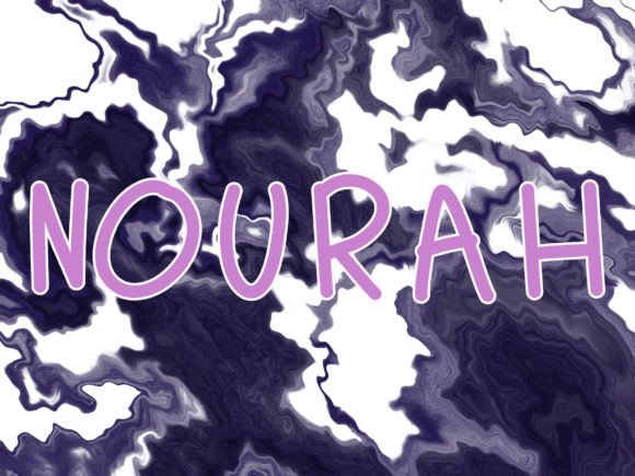 Nourah Font Poster 1