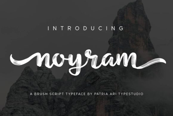 Noyram Font Poster 1