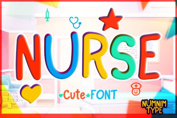 Nurse Font Poster 1