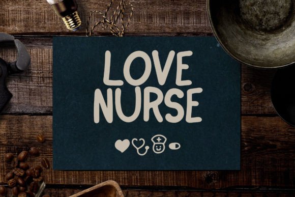 Nurse Font Poster 5