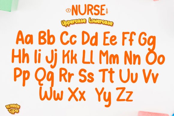 Nurse Font Poster 7