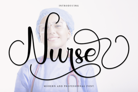 Nurse Font Poster 1