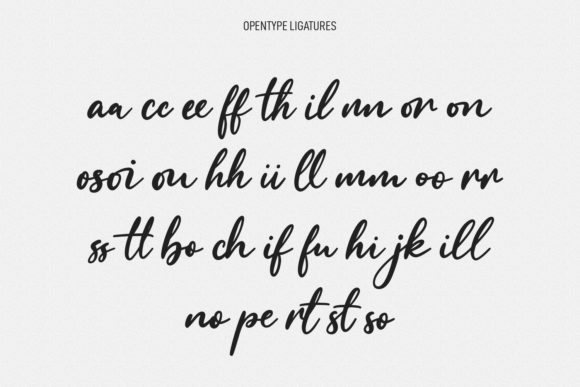 Oaktrys Font Poster 9