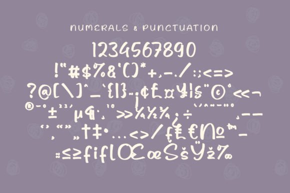 Ochika Font Poster 13