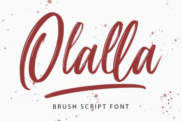 Olalla Font Poster 1