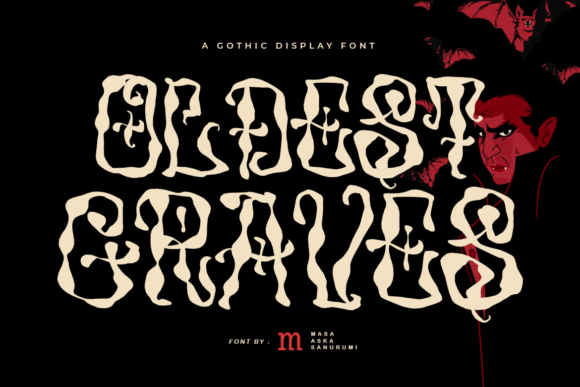 Oldest Graves Font Poster 1